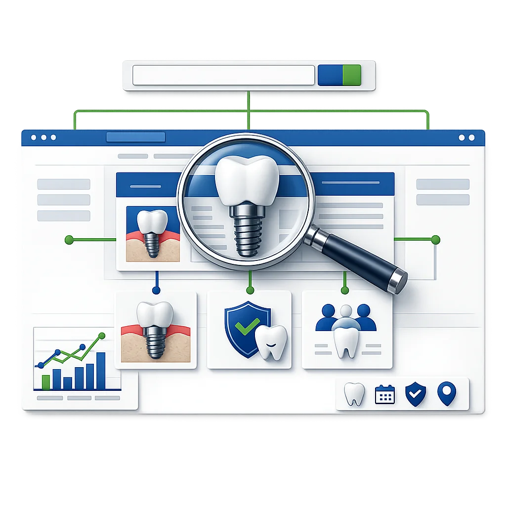 What SEO for Dental Implants Involves