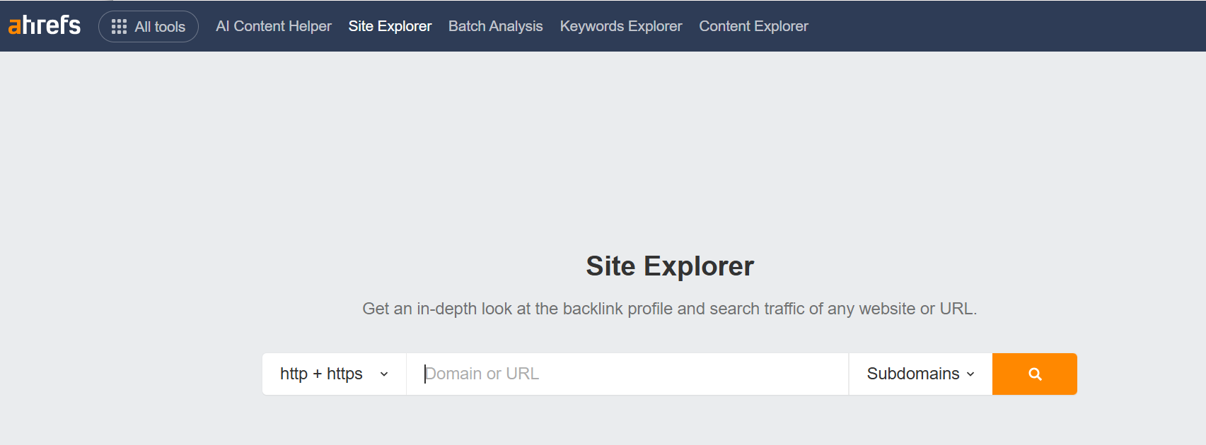 Ahrefs Site Explorer dashboard showing SEO analysis for a dental website in the UK.
